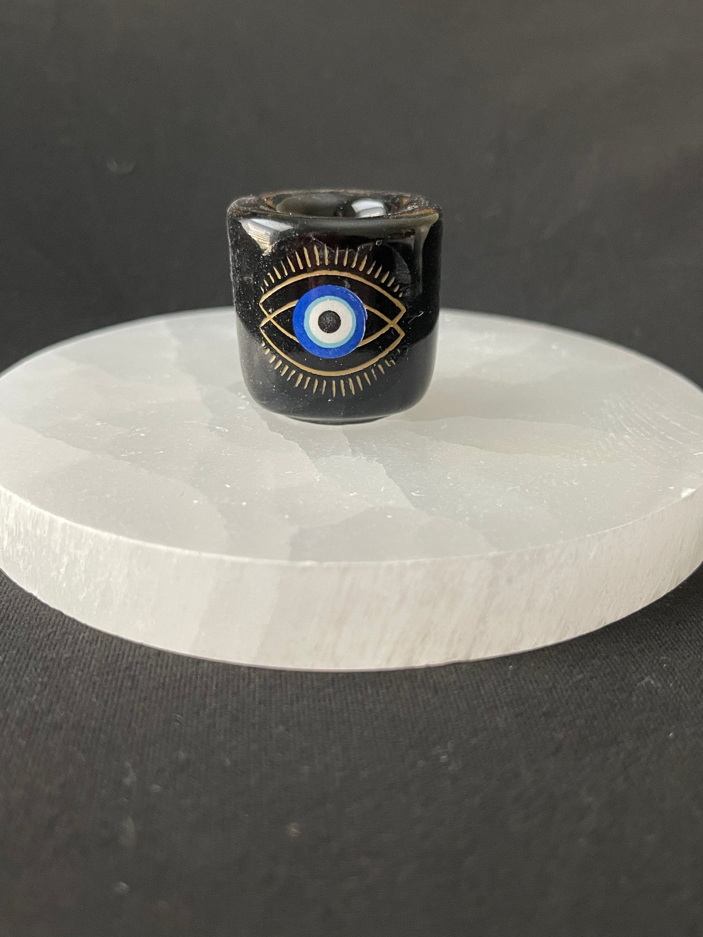 Mini Candle Holders Evil Eye