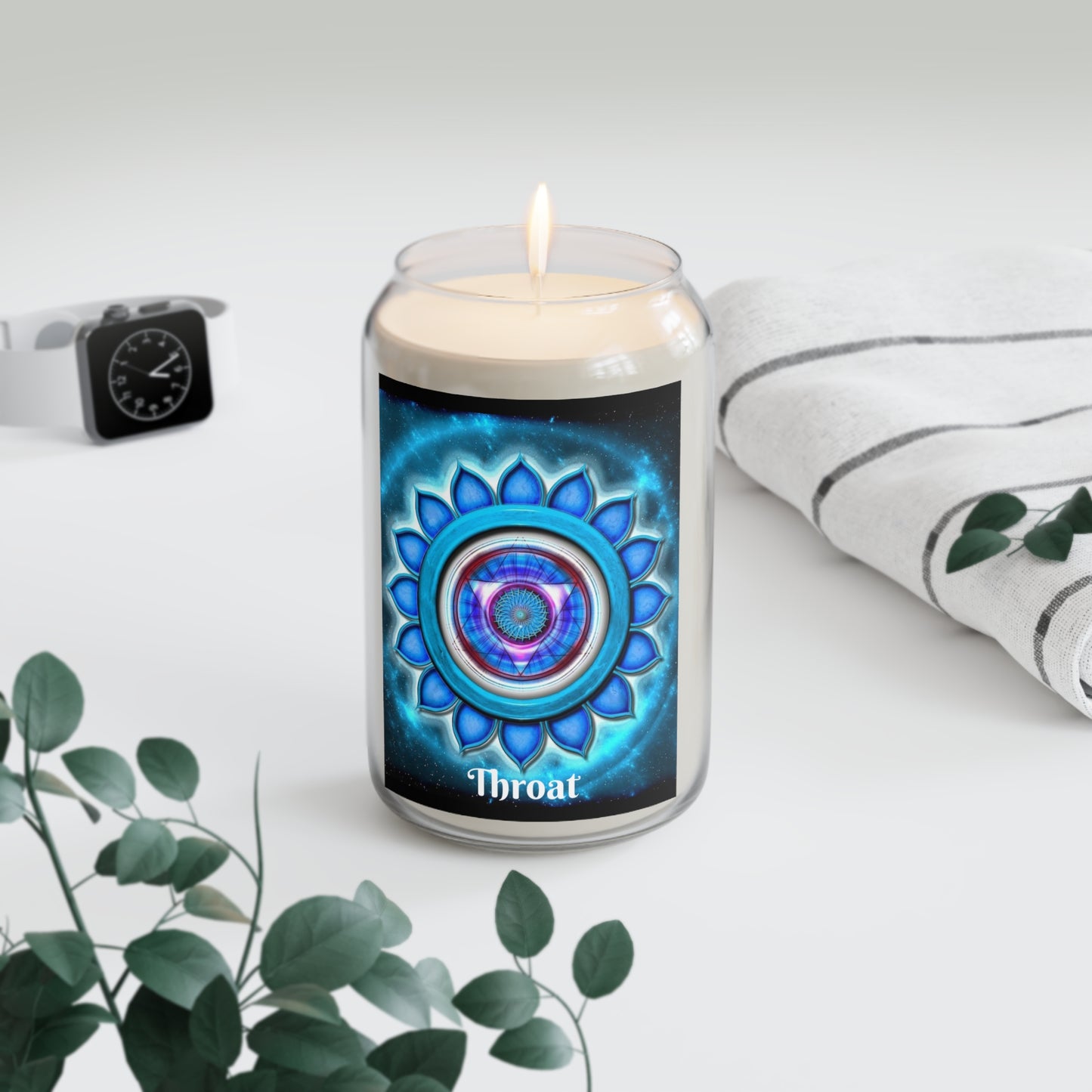 Throat Chakra Scented Candle, 13.75oz