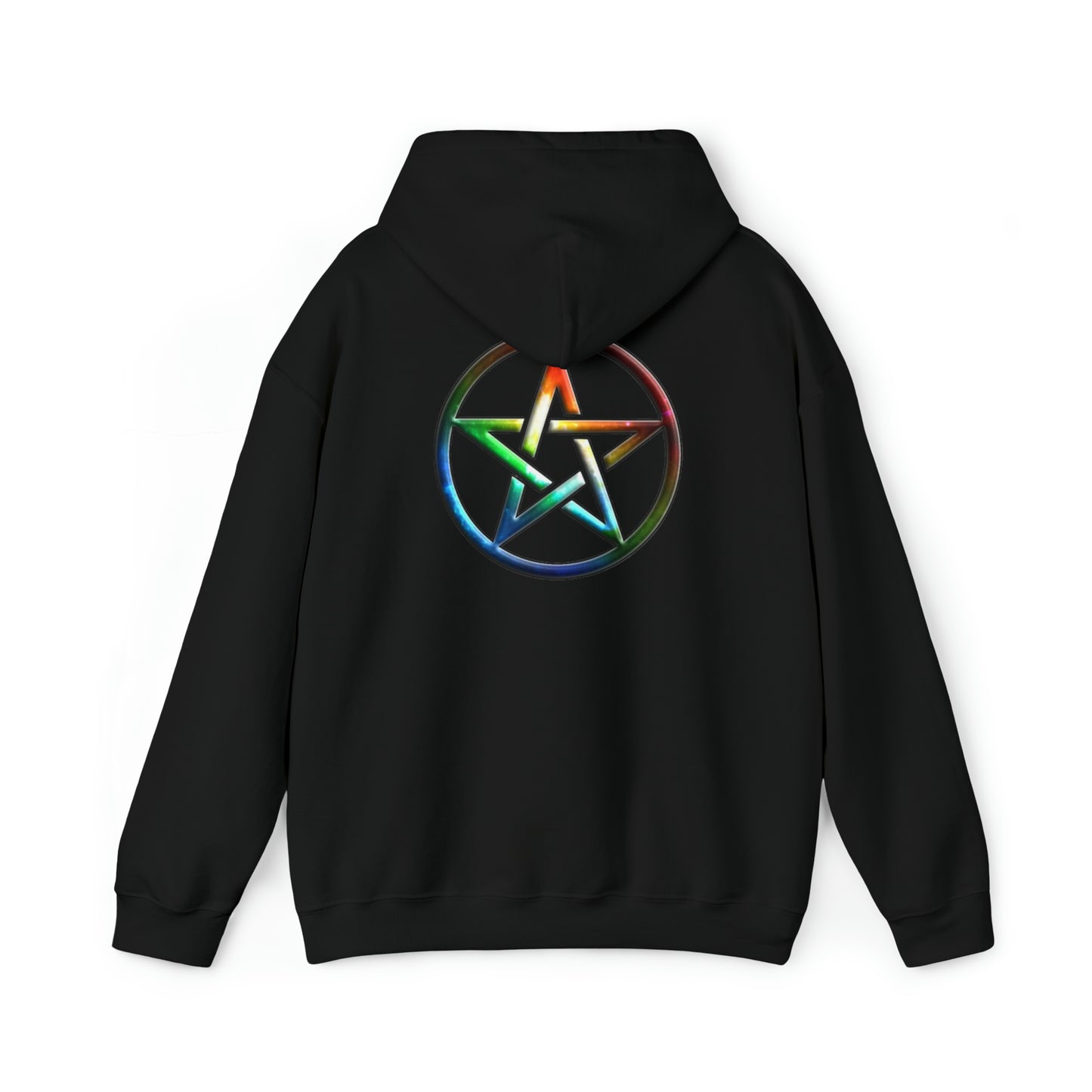 Branded Rainbow Pentagram Unisex Heavy Blend™ Hooded Sweatshirt