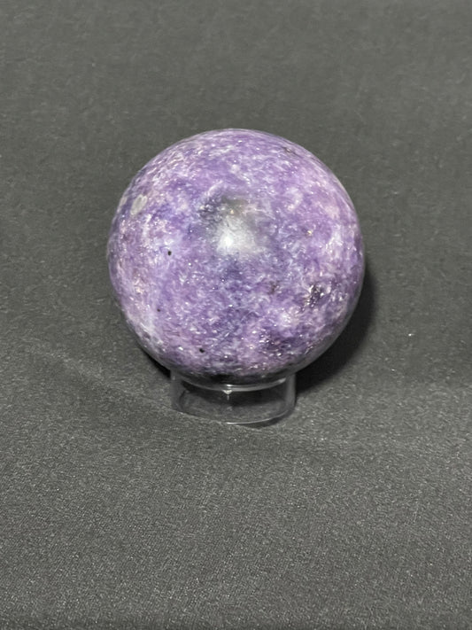 Lepidolite Sphere 1