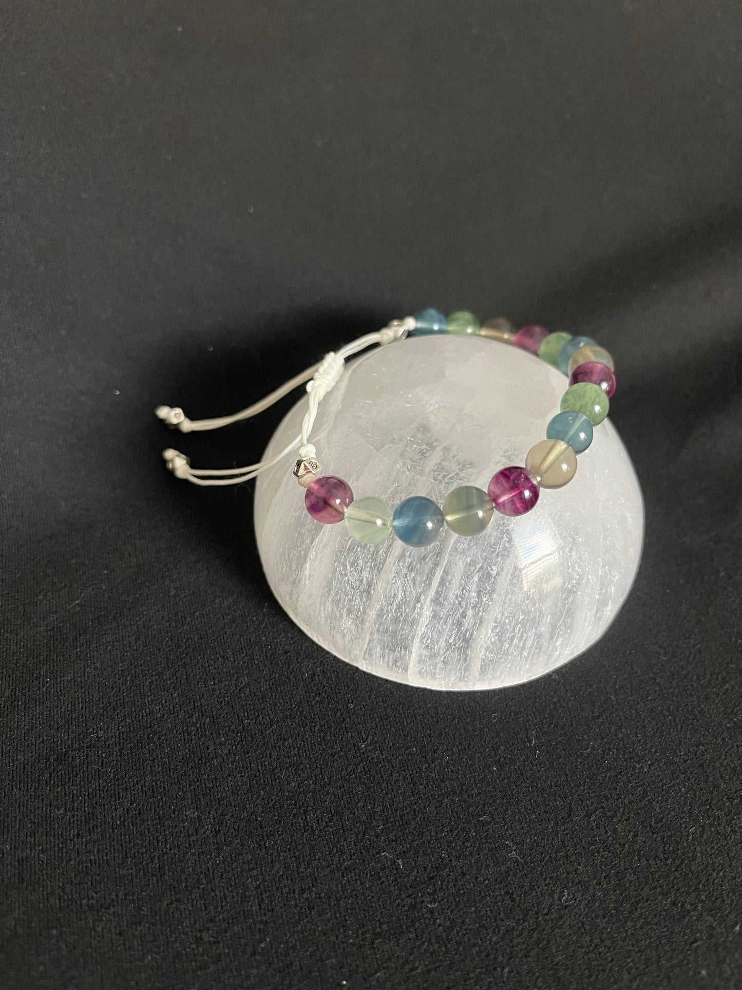 Fluorite AAA Ombré Slider Bracelet