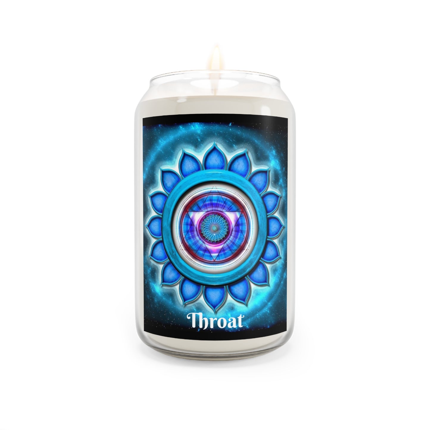 Throat Chakra Scented Candle, 13.75oz