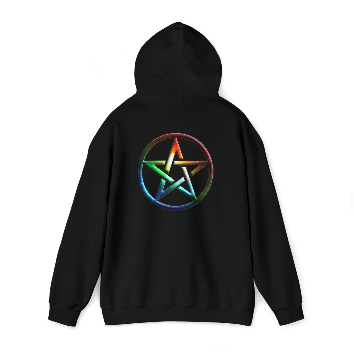 Branded Rainbow Pentagram Unisex Heavy Blend™ Hooded Sweatshirt