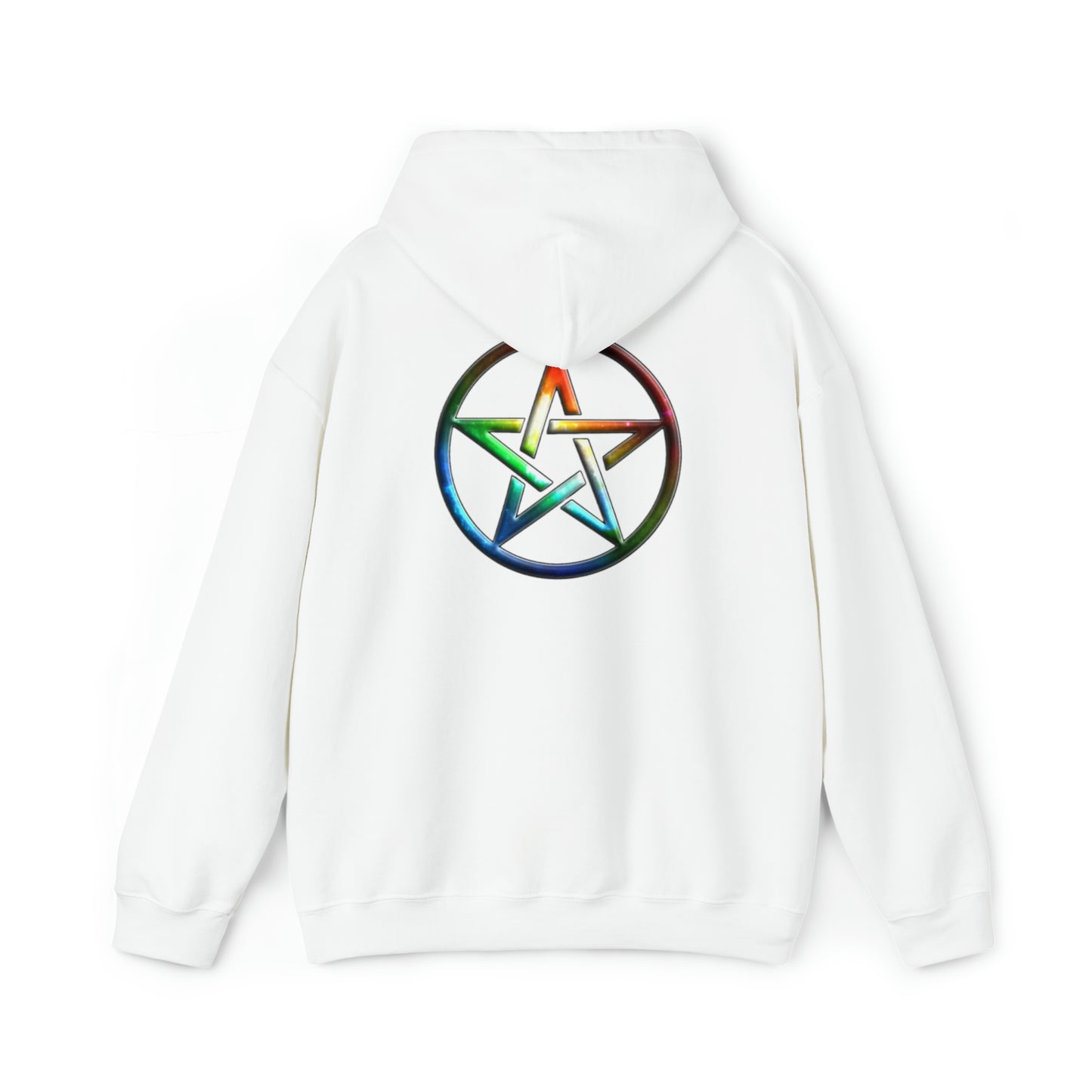 Branded Rainbow Pentagram Unisex Heavy Blend™ Hooded Sweatshirt