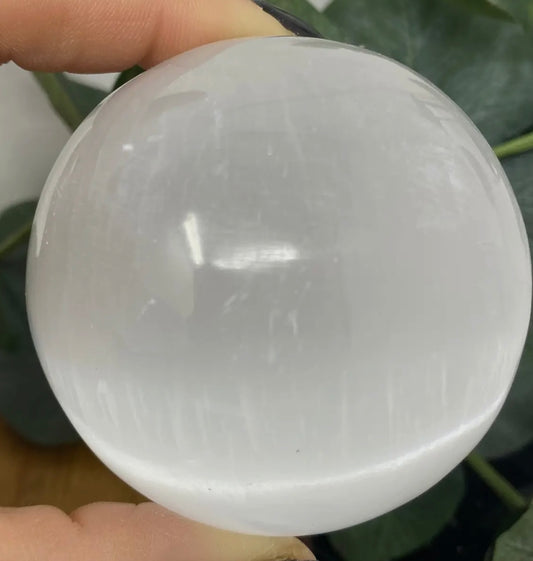 Selenite Crystal Sphere