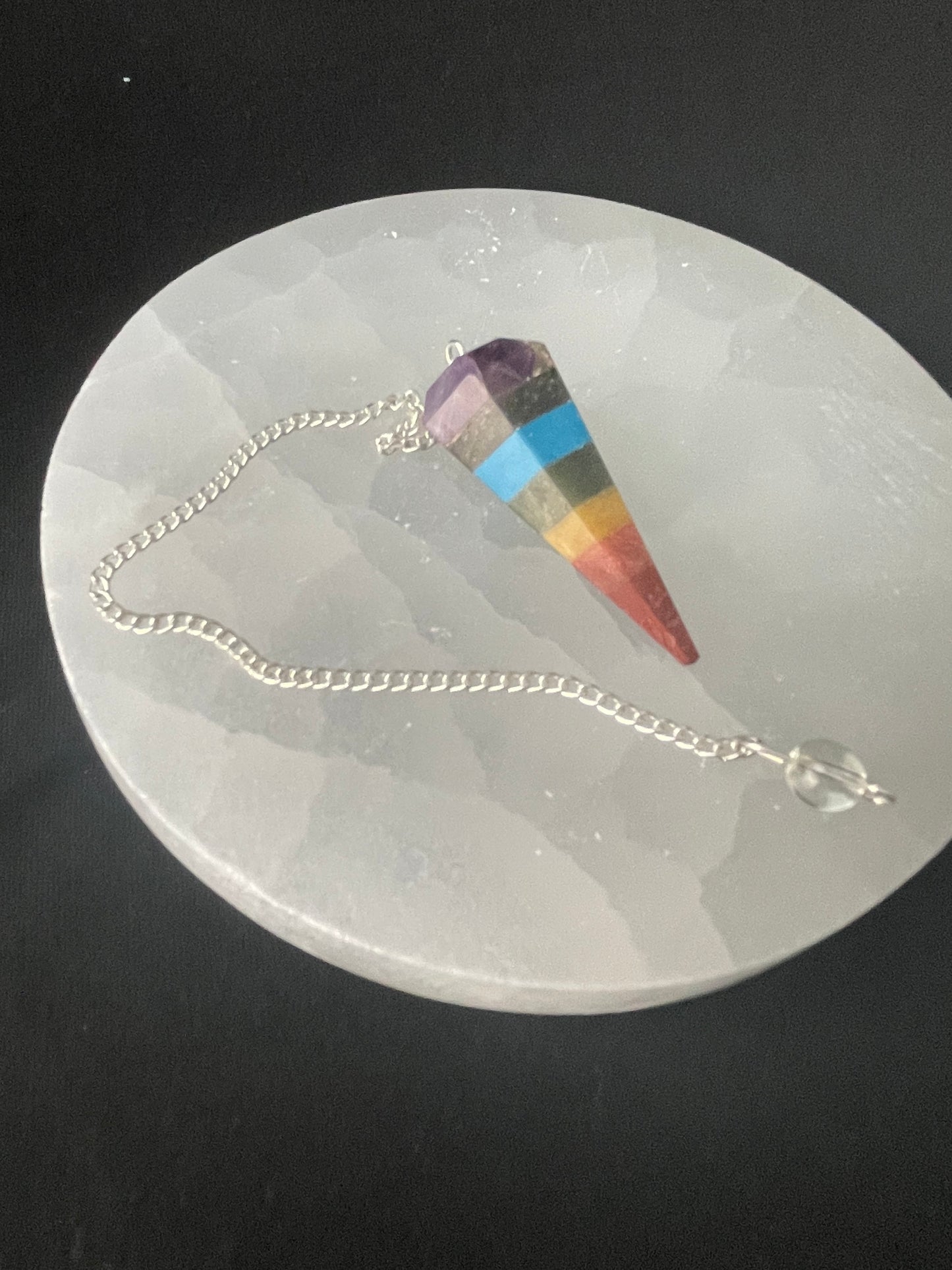 Seven (7) Chakra Pendulum