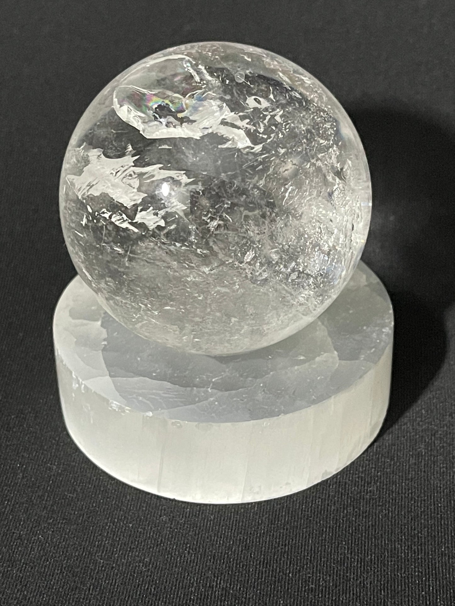 Selenite Sphere Holder