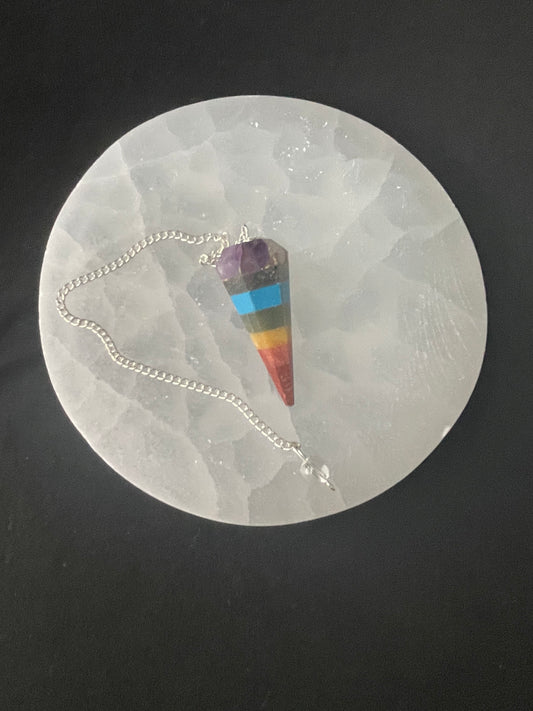 Seven (7) Chakra Pendulum