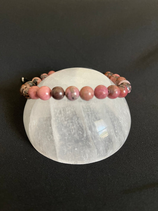 Rhodonite with Matrix Bracelet