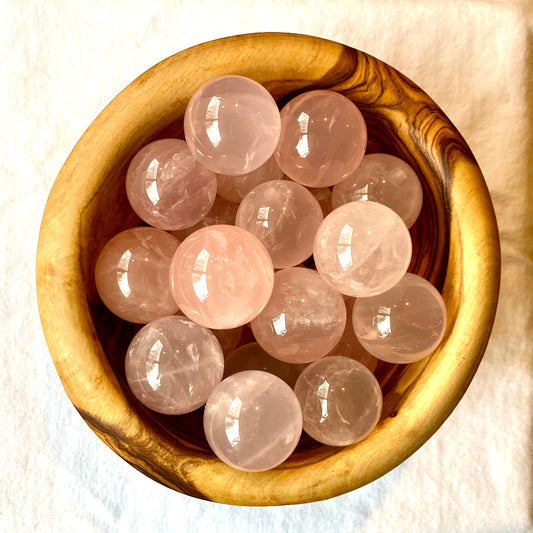 Rose Quartz Mini Spheres