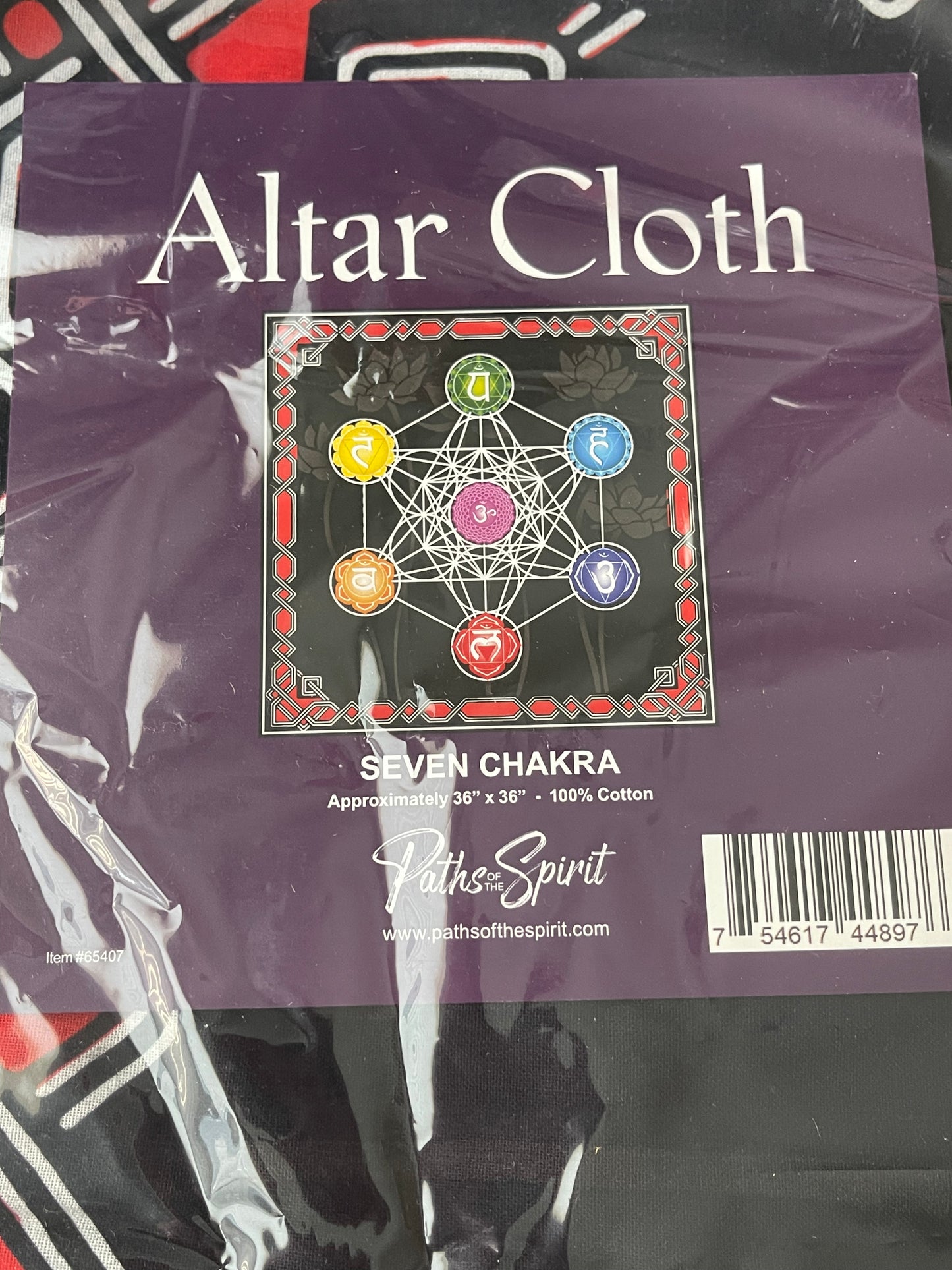 7 CHAKRA ALTAR CLOTH