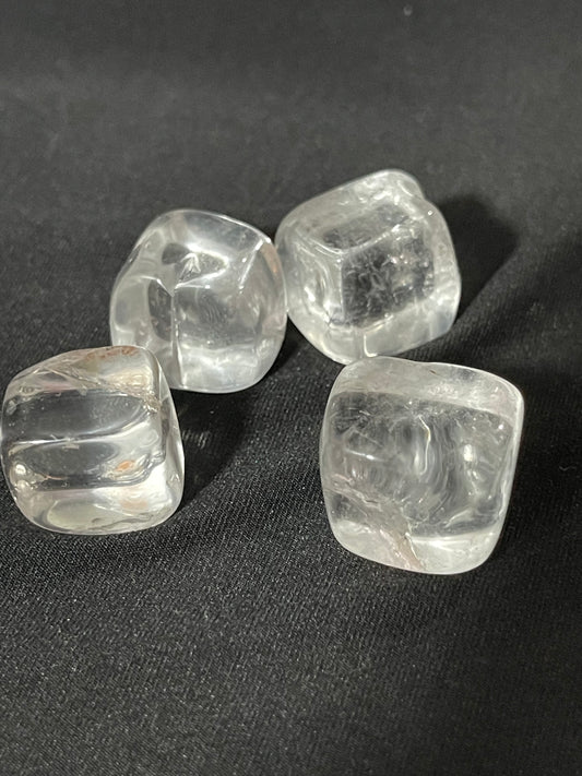 Clear quartz Cube