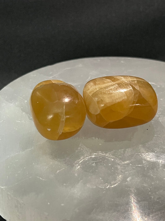 Honey Calcite Tumble