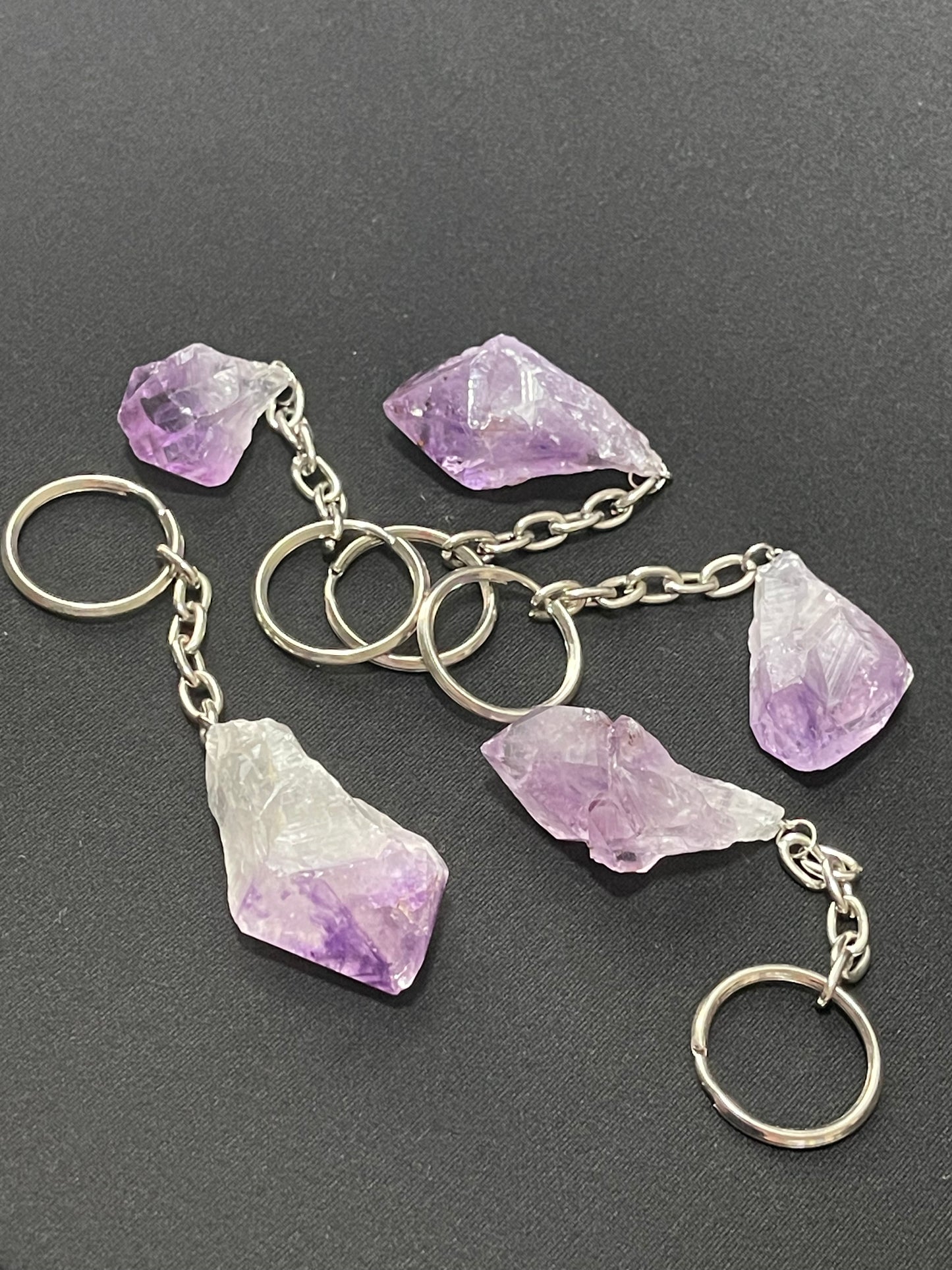 Amethyst Keychain