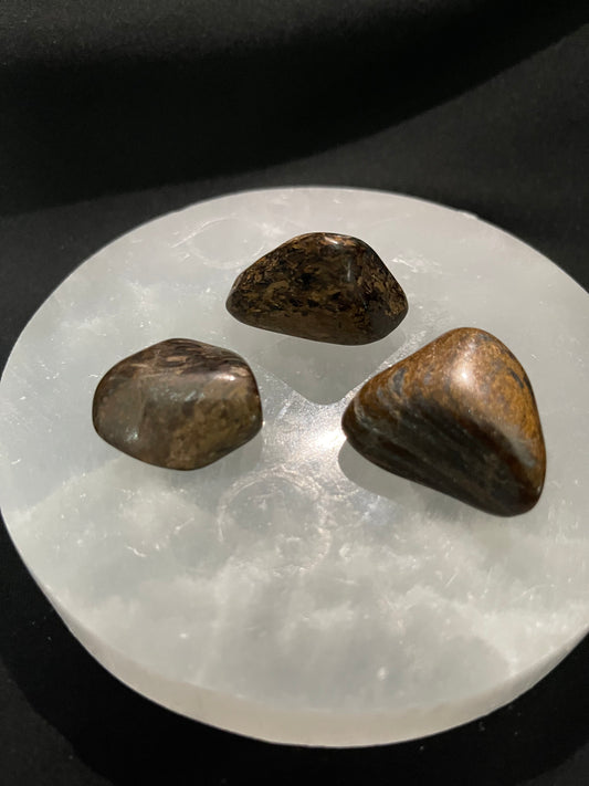 Tumbled Bronzite