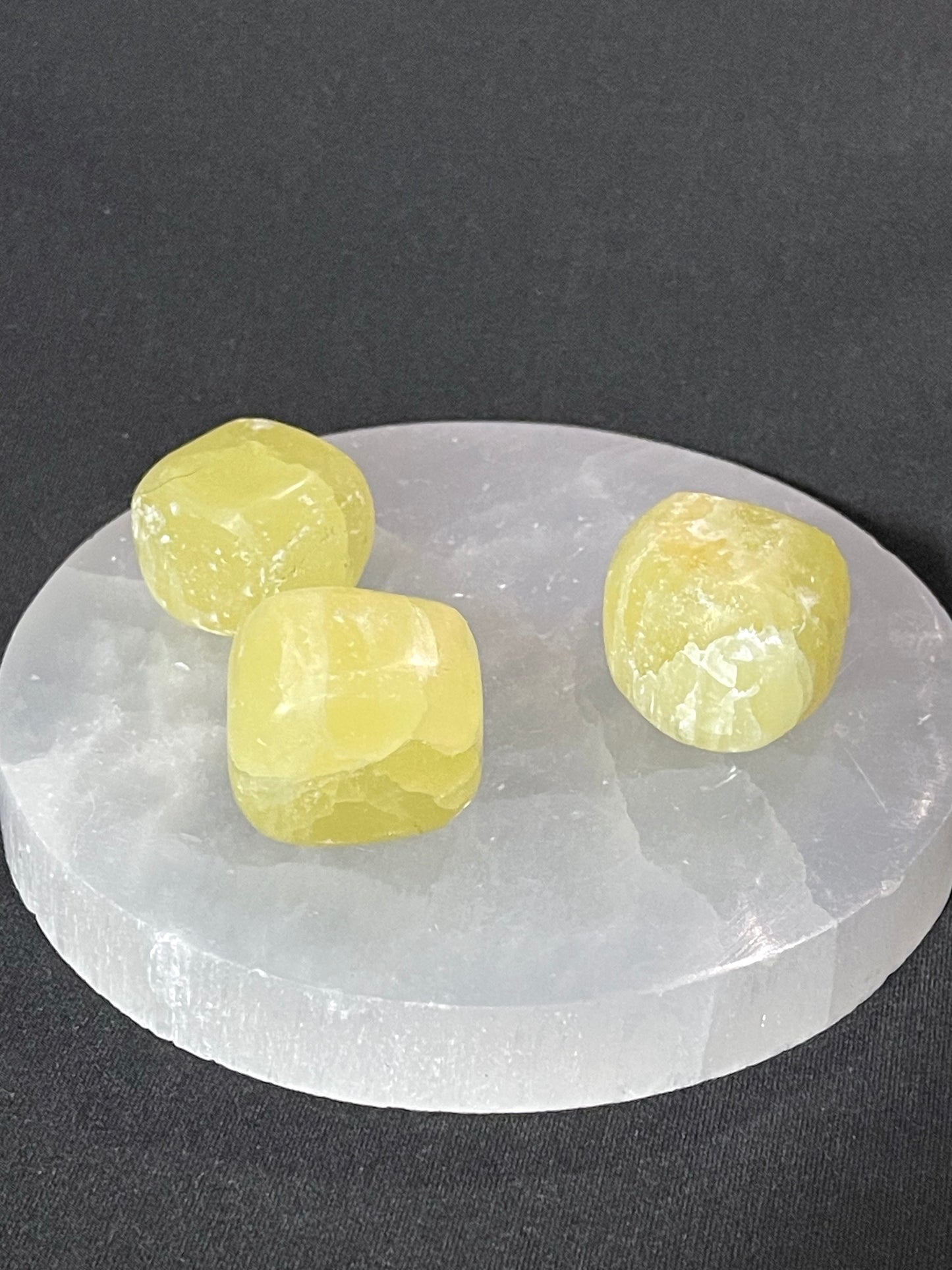 Yellow Calcite Tumble