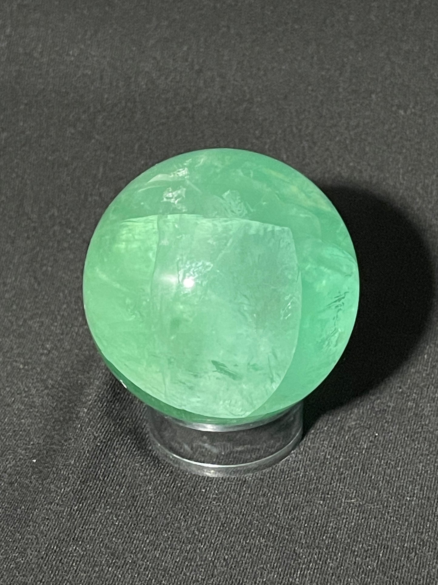 Green Fluorite Sphere